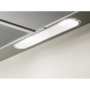 Voir la diapositive 2 : FAURE Hotte casquette FHT 6137X, Évacuation et recyclage, 60cm, 368 m3/h