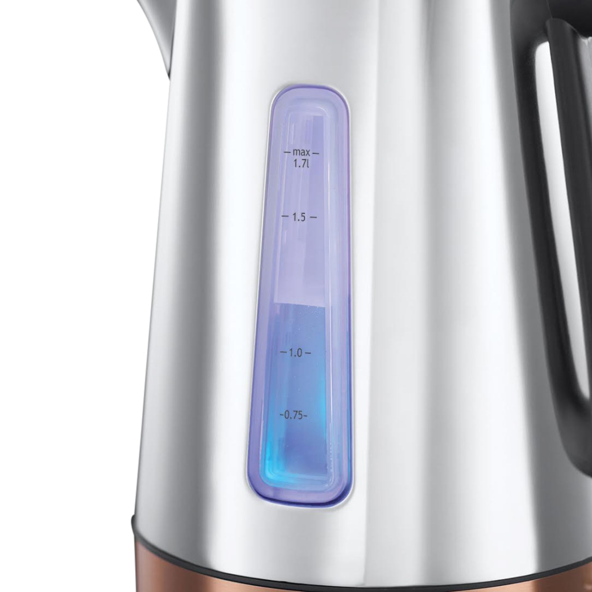 Voir la diapositive 4 : RUSSELL HOBBS Bouilloire LUNA 24280-56 - Acier/Cuivre