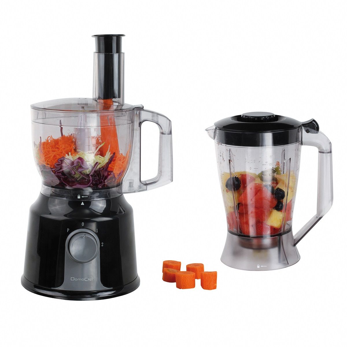 DOMOCLIP Robot multifonction DOP165N - Noir