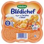 BLEDINA Blédichef mijoté de carottes et boeuf 230g dès 12 mois