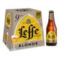 LEFFE Abbaye De Leffe bière blonde 6,6° -9x25cl