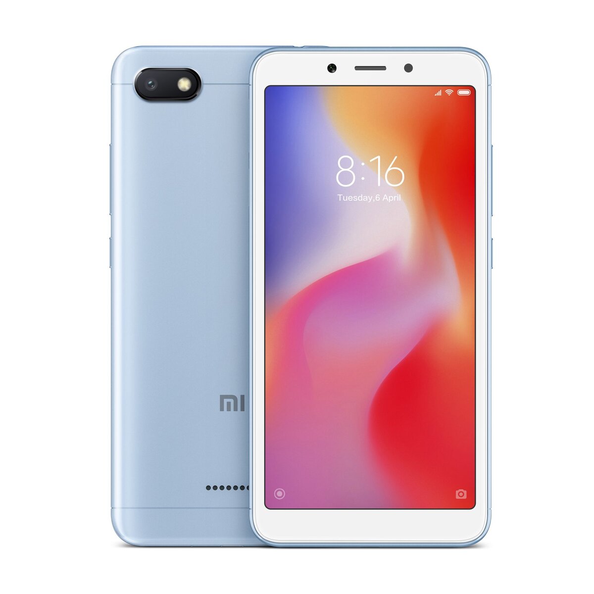 XIAOMI Smartphone - Redmi 6A - 16 Go - 5.45 pouces - Bleu - Double SIM - 4G