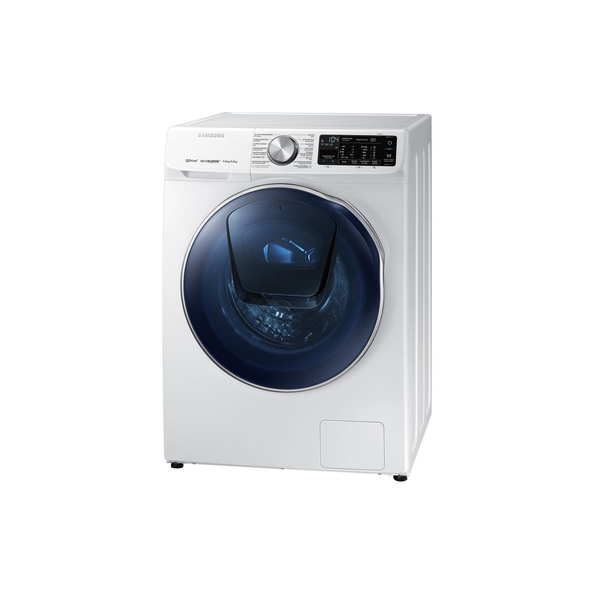SAMSUNG Lave linge séchant hublot WD91N642OOW ADD WASH, Eco bubble, 9 Kg Lavage, 5 Kg Séchage, 1400 T/min