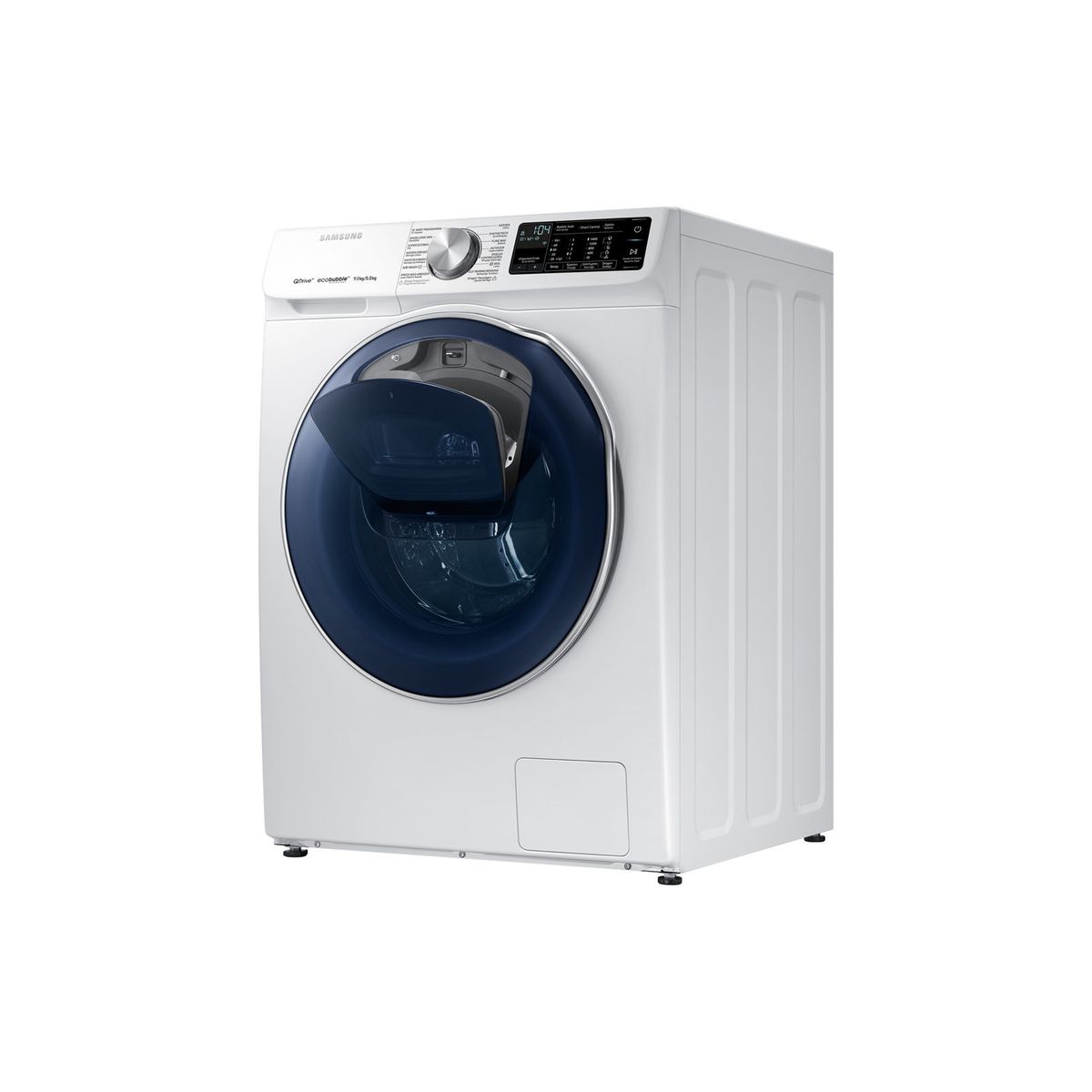 SAMSUNG Lave linge séchant hublot WD91N642OOW ADD WASH, Eco bubble, 9 Kg Lavage, 5 Kg Séchage, 1400 T/min