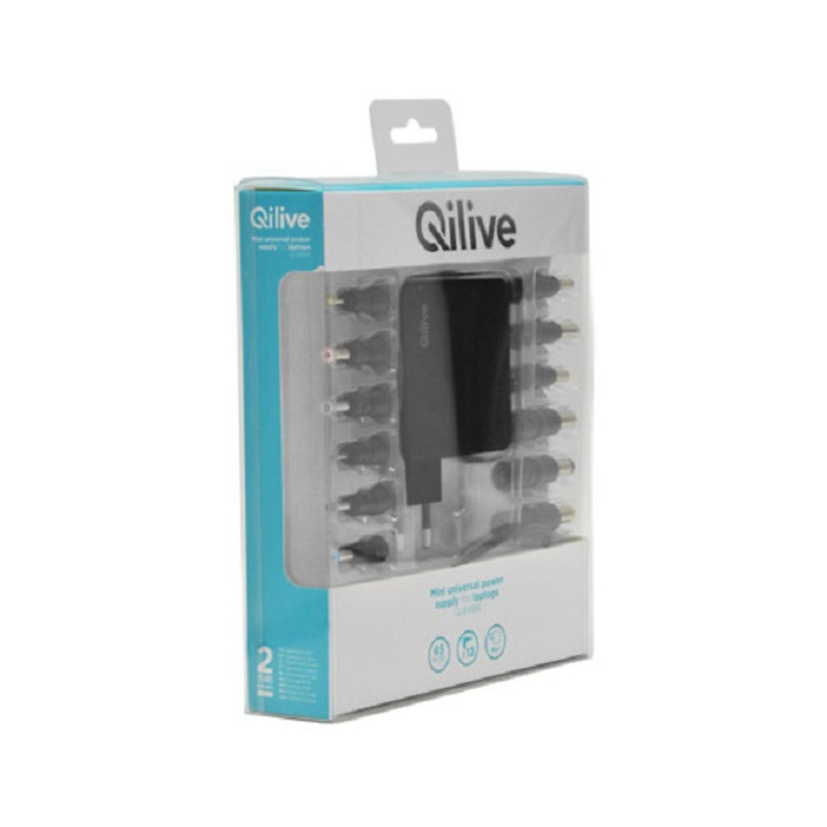 QILIVE Chargeur mini PC Q.8488 - 65 W