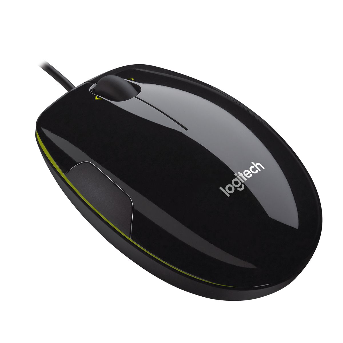 LOGITECH Souris filaire M150 Grape Flash Acid - Noir