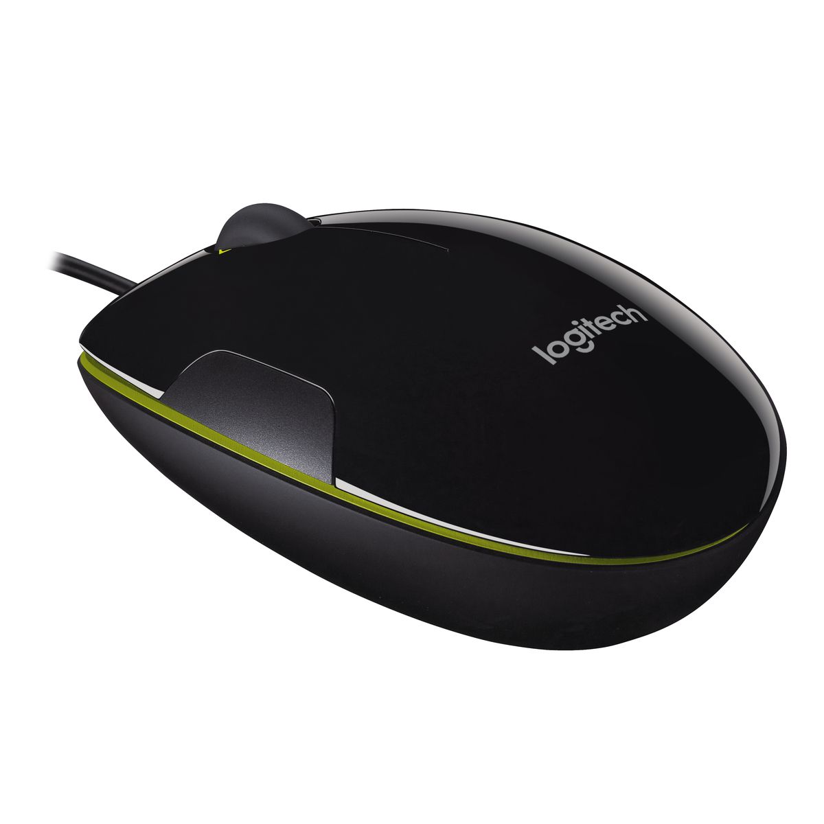 LOGITECH Souris filaire M150 Grape Flash Acid - Noir