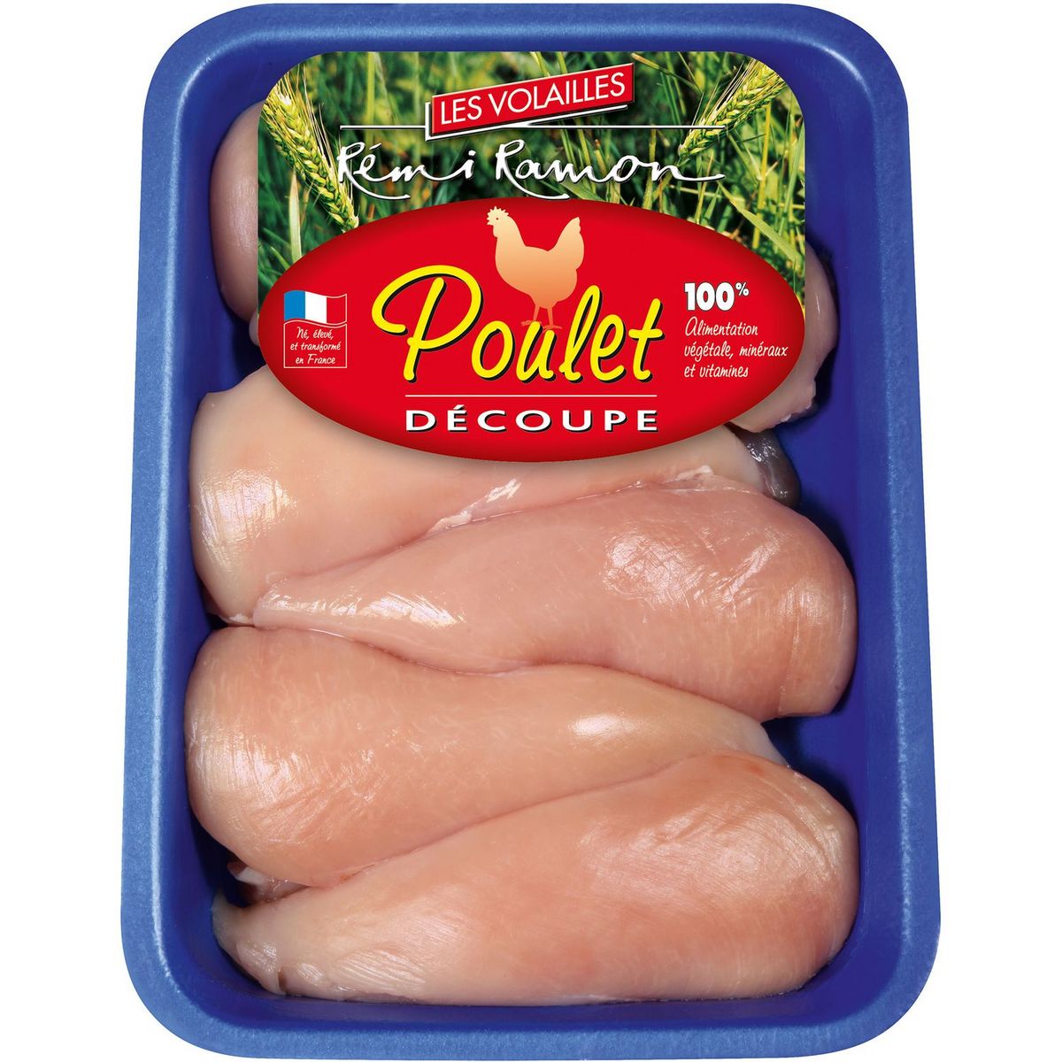 Escalope de poulet blanc fermier