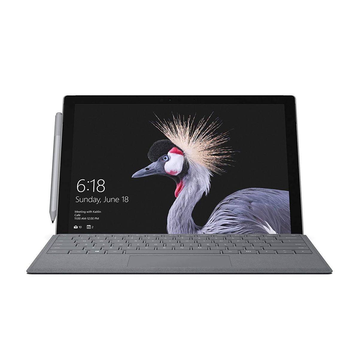 MICROSOFT Stylet pour Surface - Platine - Compatible Surface Go