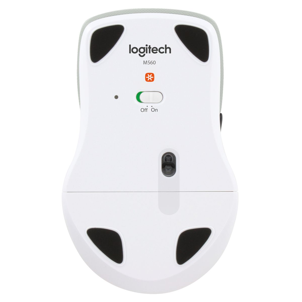 LOGITECH Souris sans fil M560 - Blanc