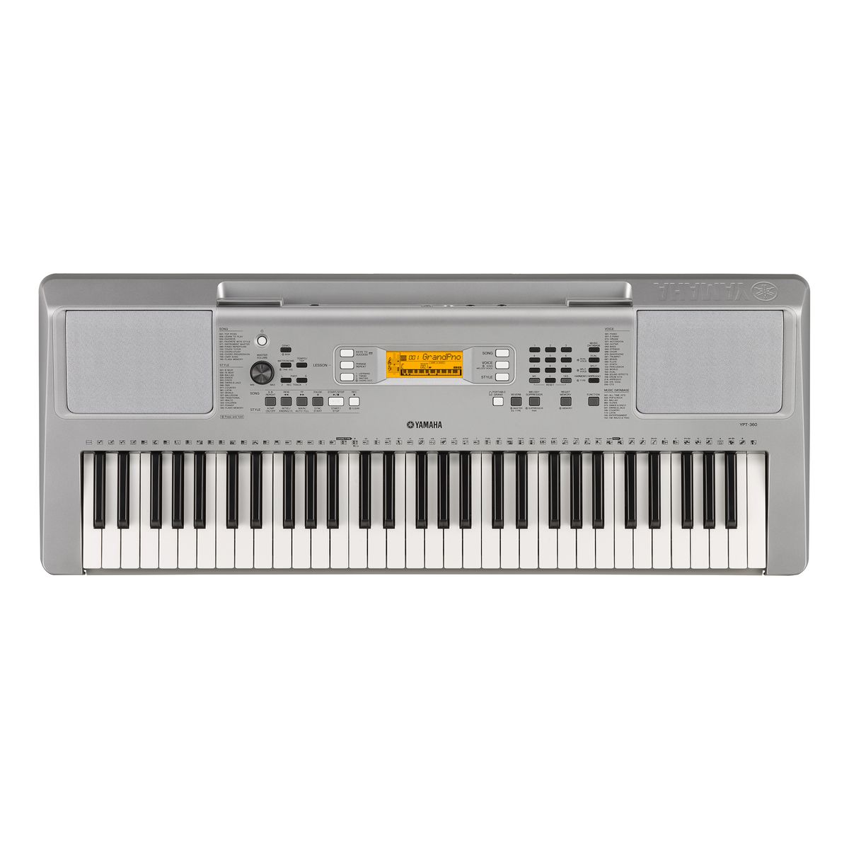 YAMAHA Clavier YPT 360  avec bloc d'alimentation