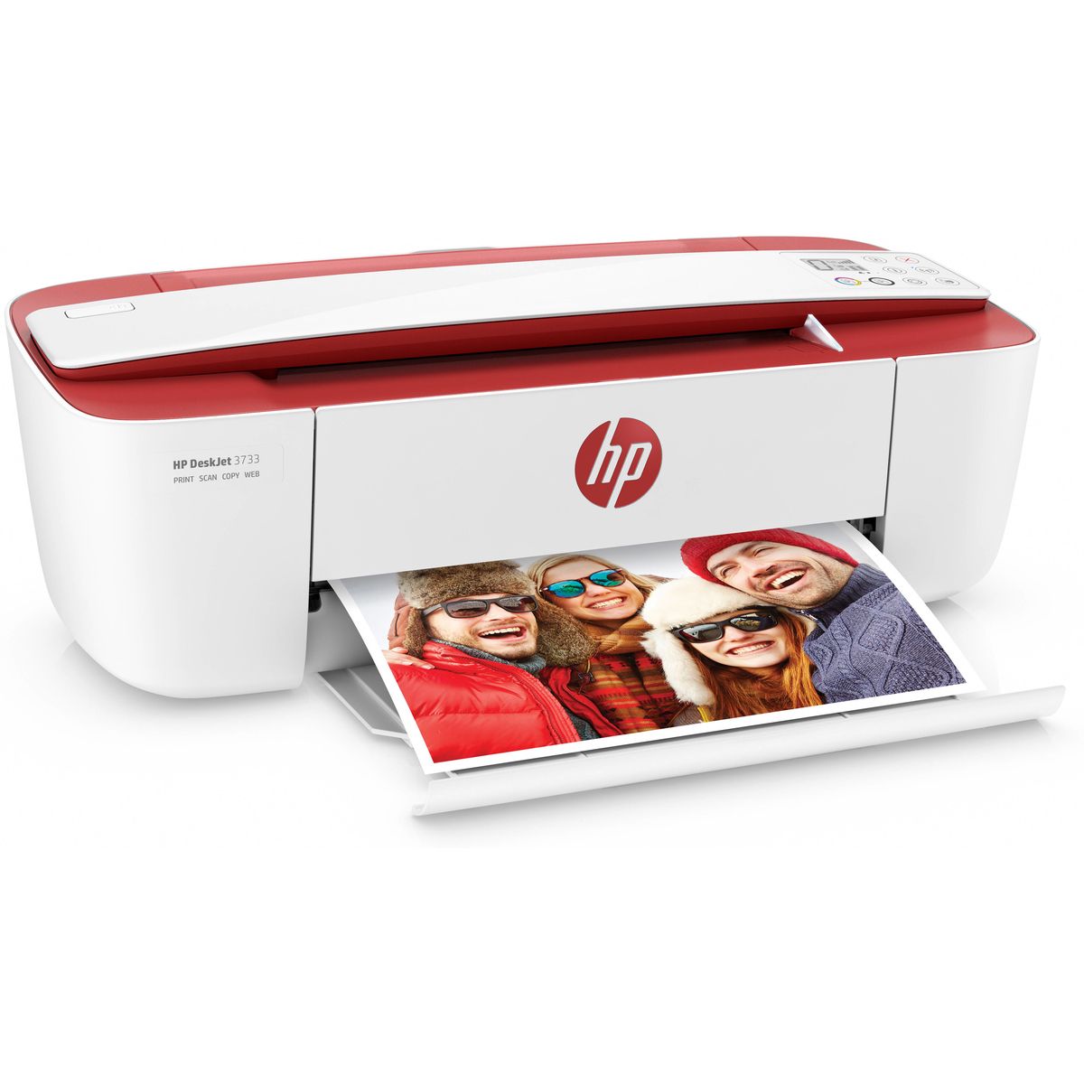 HP Imprimante Multifonction jet d'encre DESKJET 3733 - Compatible Instant Ink