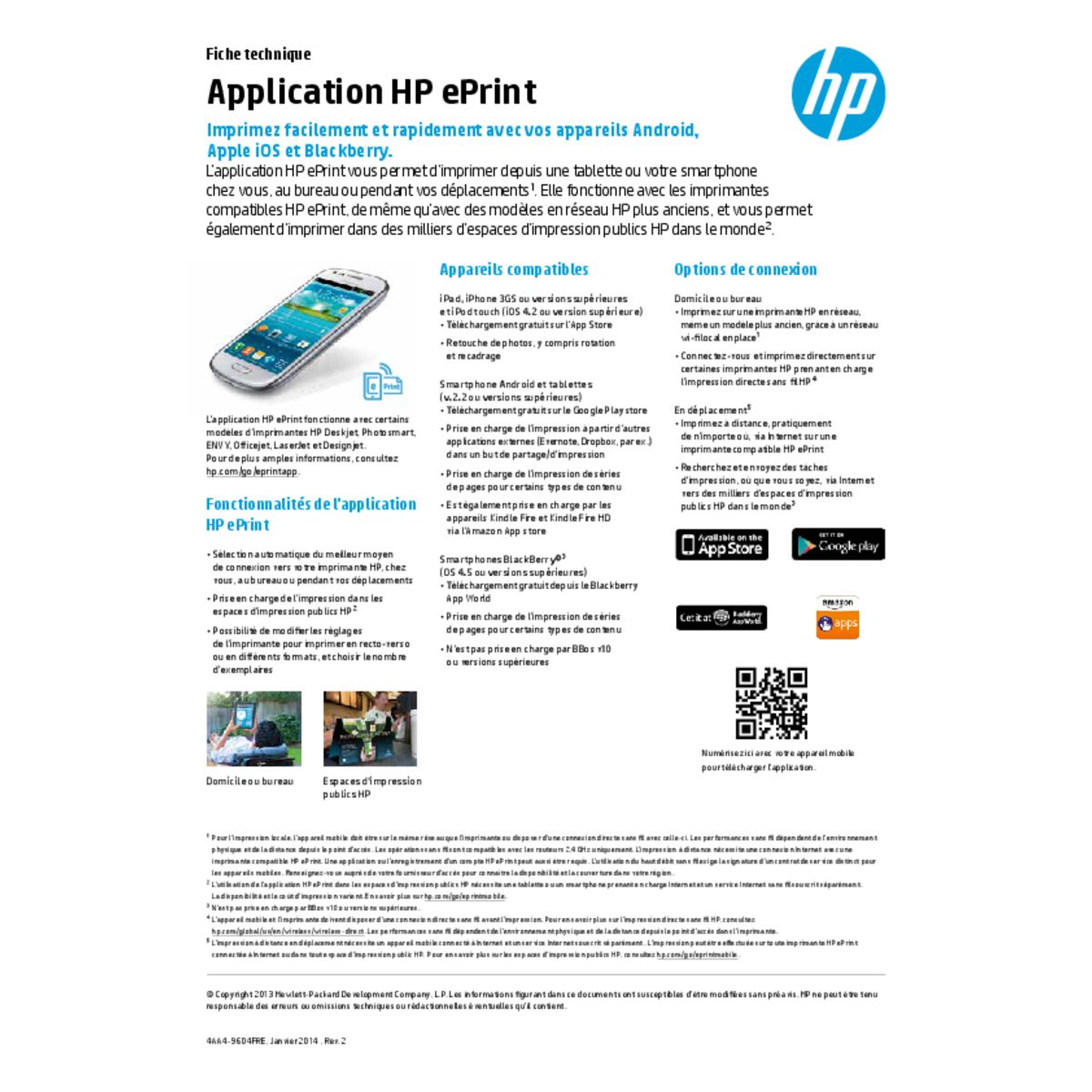 HP Imprimante Multifonction jet d'encre DESKJET 3733 - Compatible Instant Ink