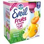 EVEIL Eveil fruits touche lait pomme banane abricot gourde 4x90g