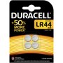 DURACELL Piles bouton LR44 alcaline 1.5v plus power