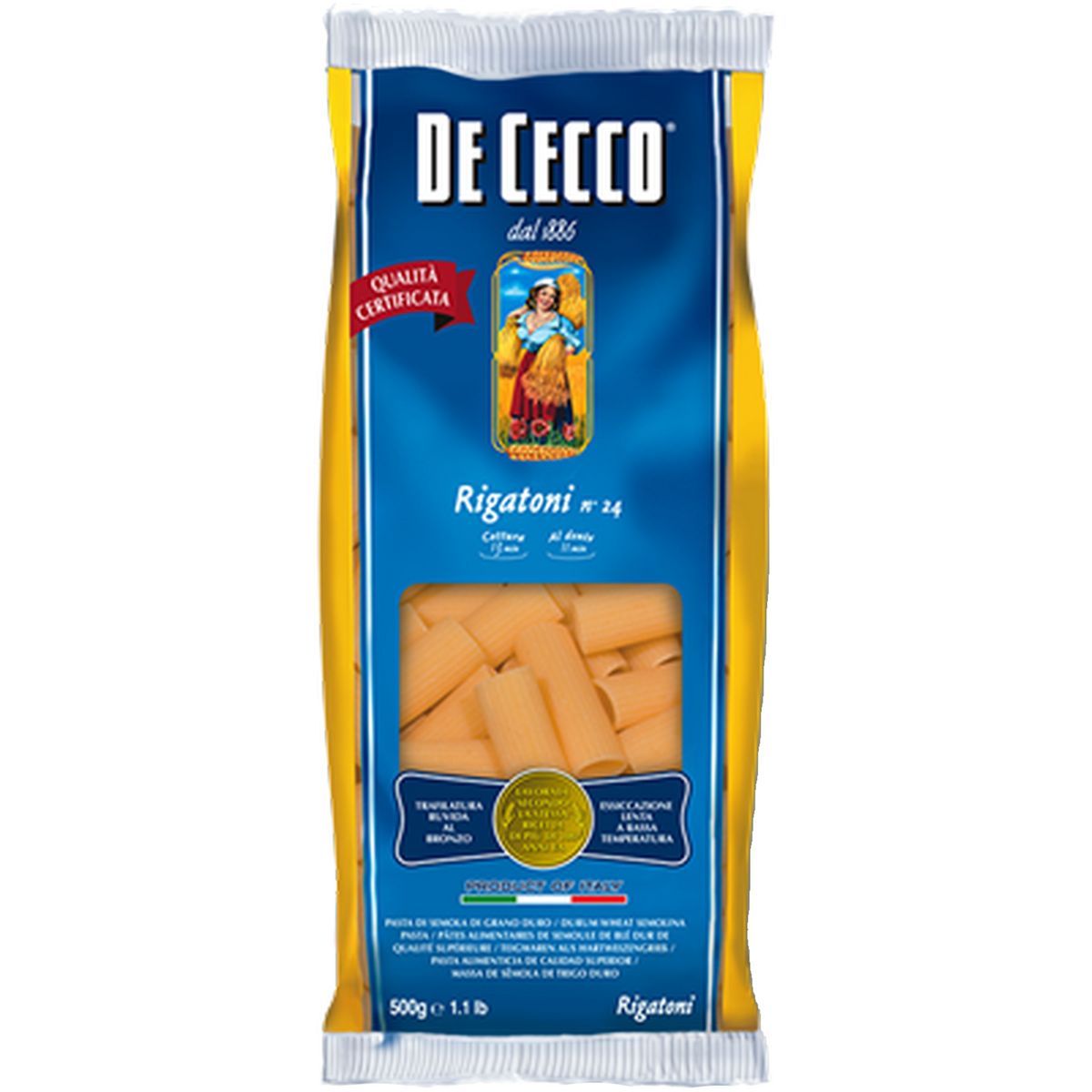 DE CECCO Rigatoni 500g