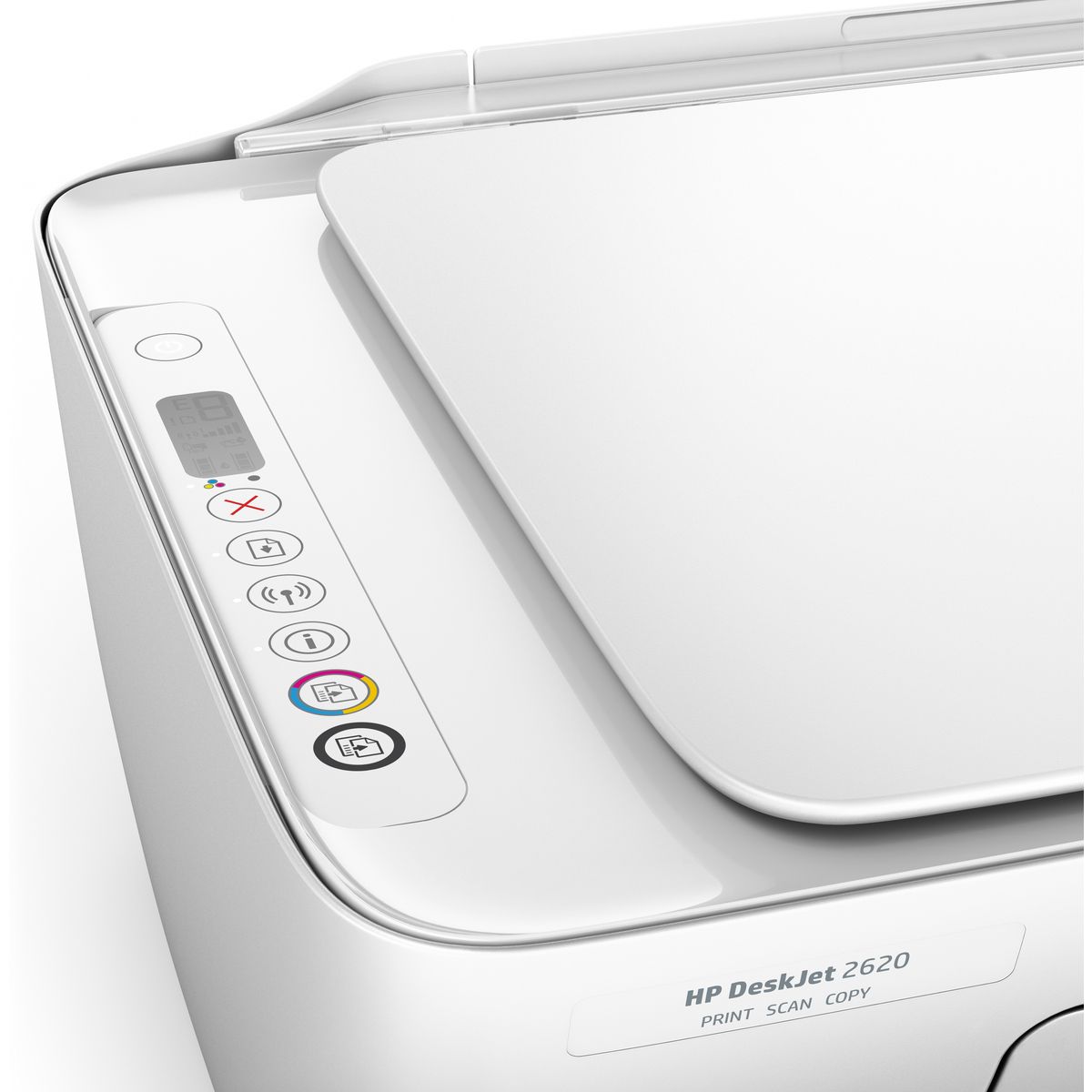 HP Imprimante multifonction - Jet d'encre thermique - Deskjet 2620 - Compatible Instant Ink