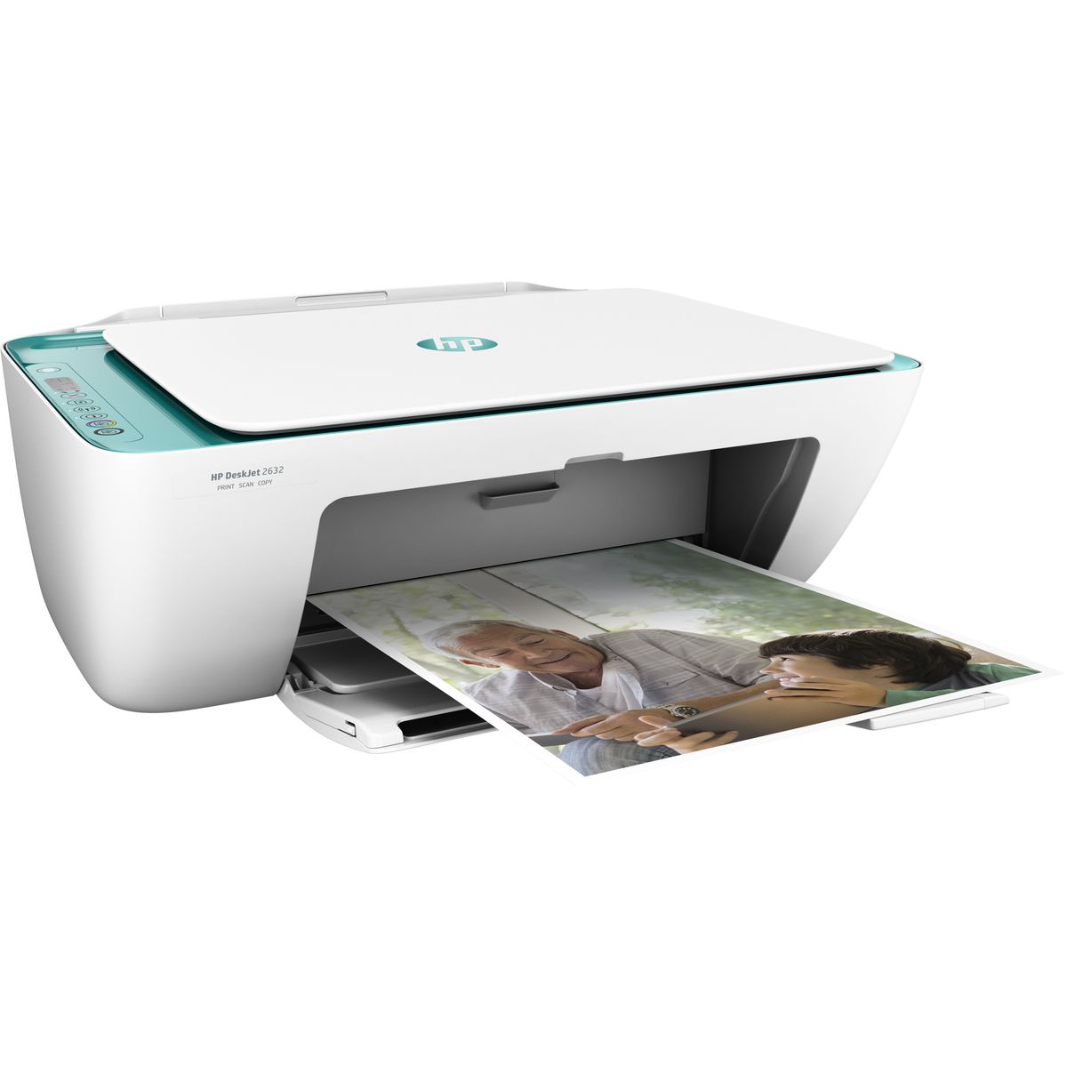 HP Imprimante Multifonction - Jet d'encre thermique - DESKJET 2632 - Compatible Instant Ink