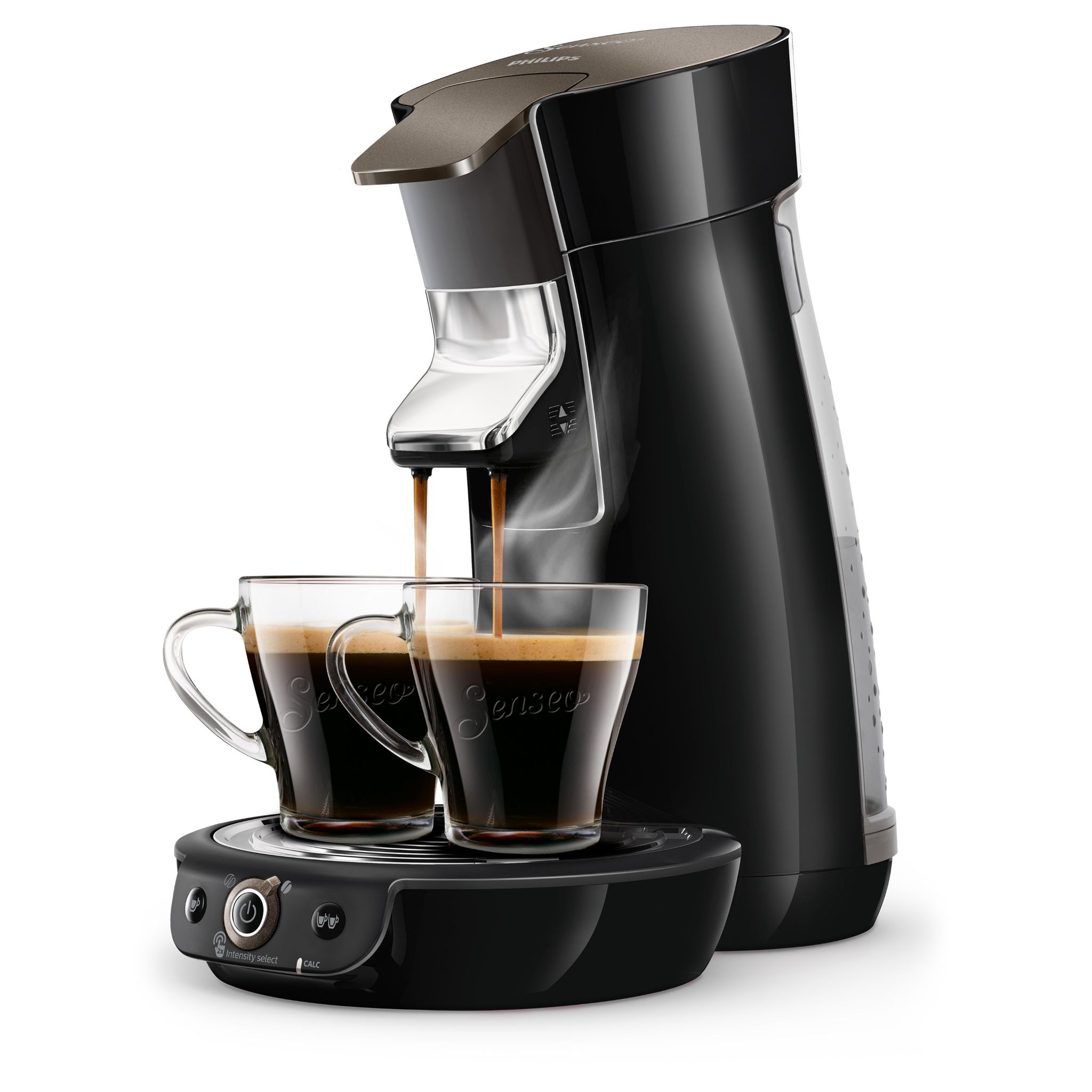 Voir la diapositive 3 : PHILIPS Cafetière à dosettes Senseo HD6564/61