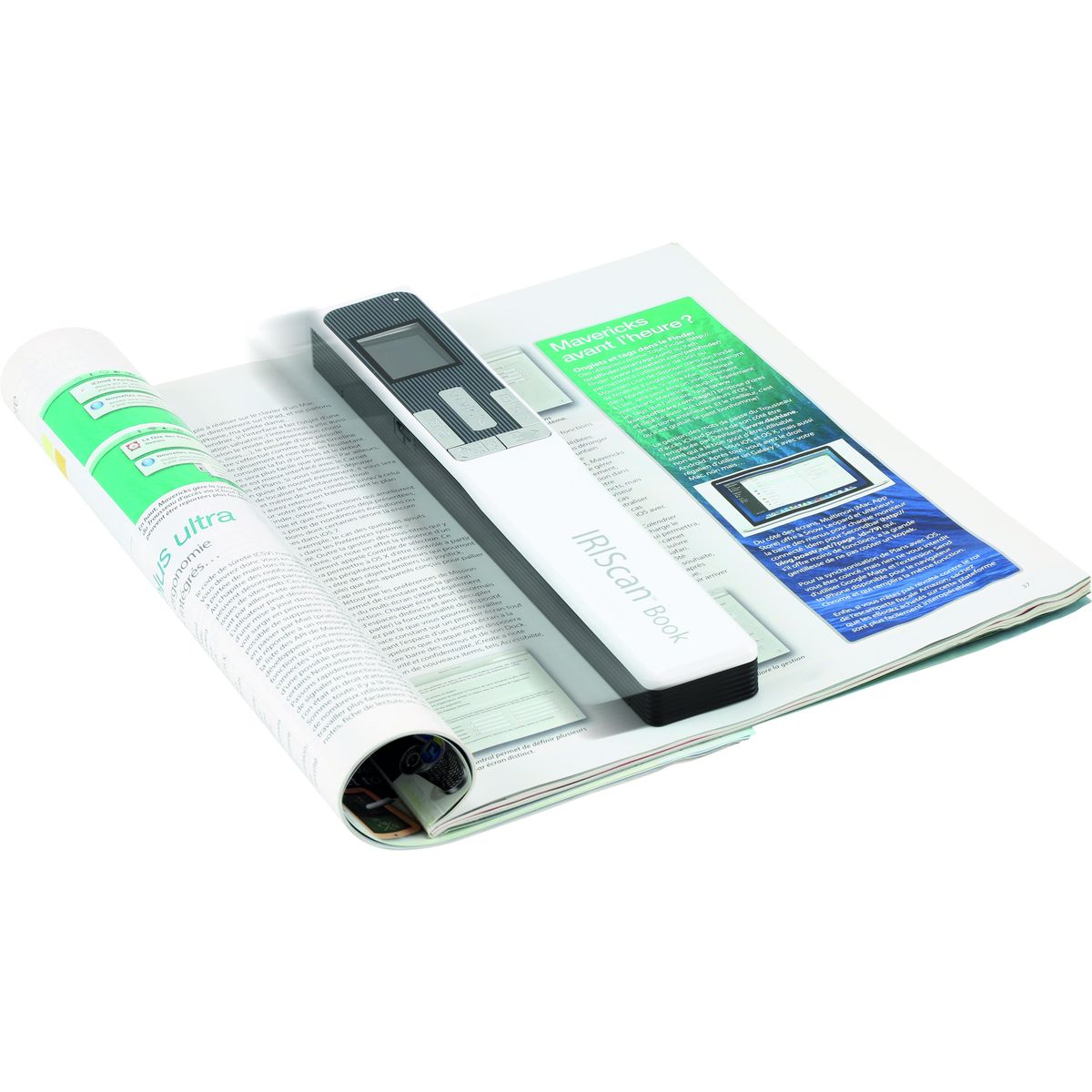 IRIS Scanner portable IRIScan Book 5 - Blanc