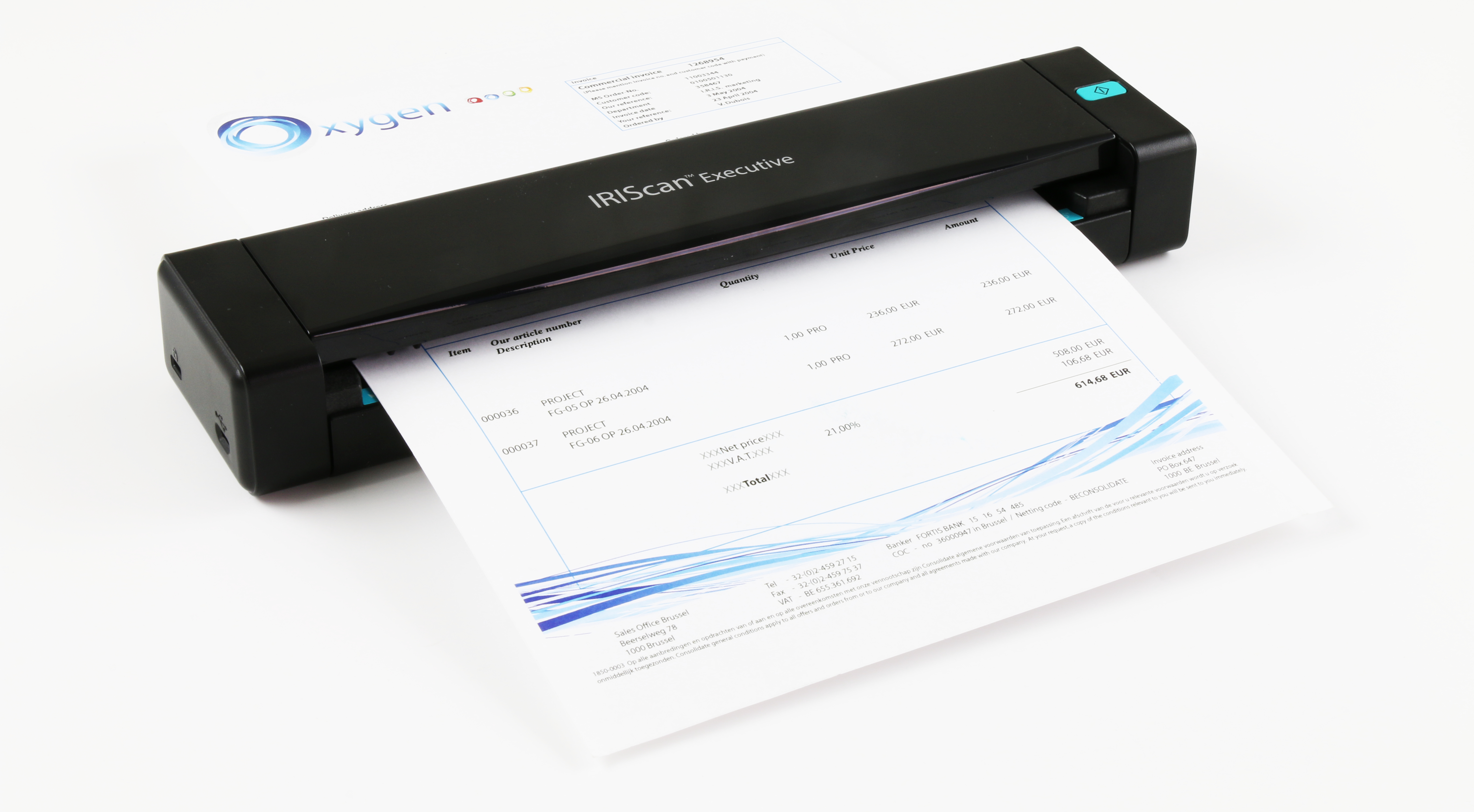 Voir la diapositive 5 : IRIS Scanner portable IRIScan Executive 4 Duplex - Noir