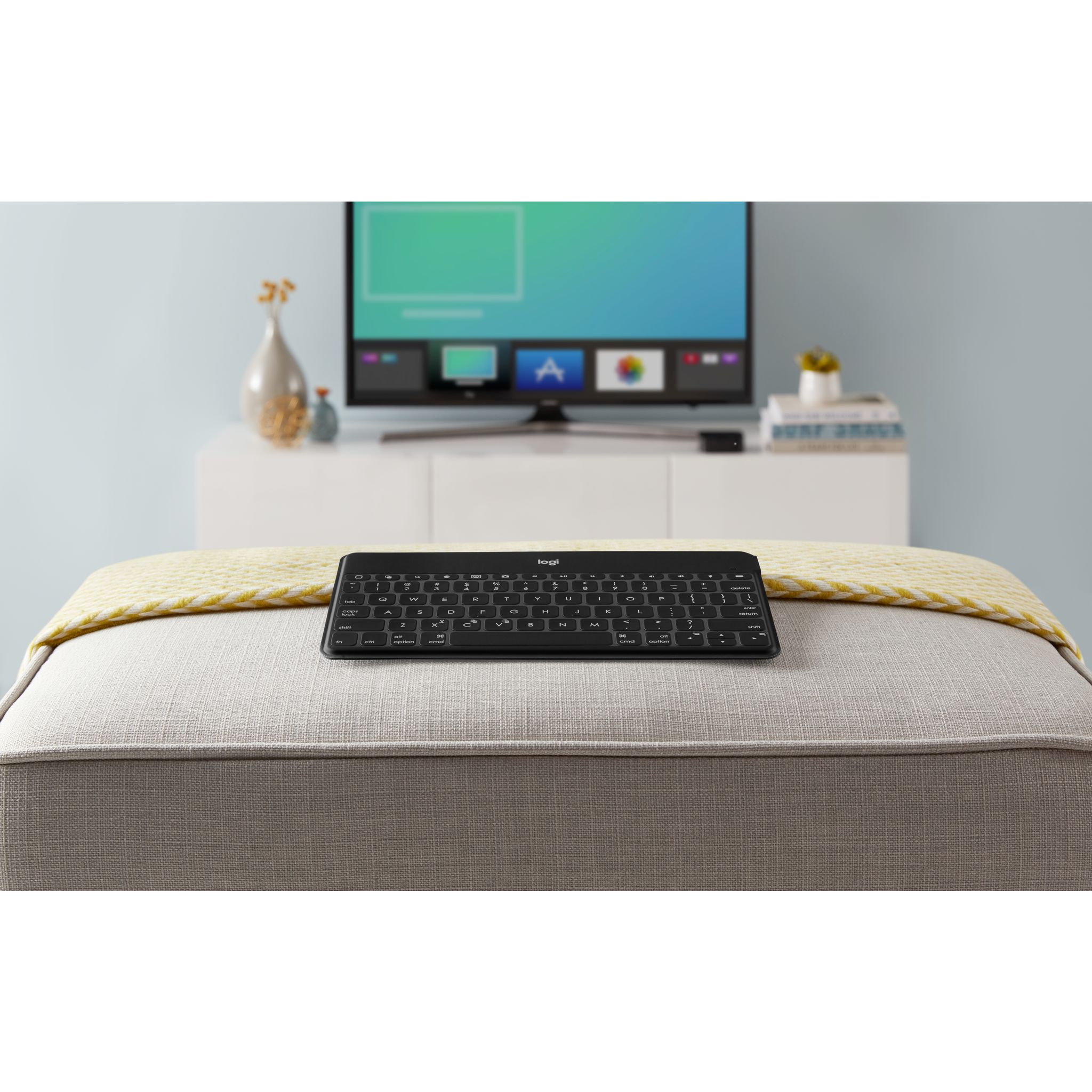 Voir la diapositive 7 : LOGITECH Clavier - Sans fil - Keys to go - Noir