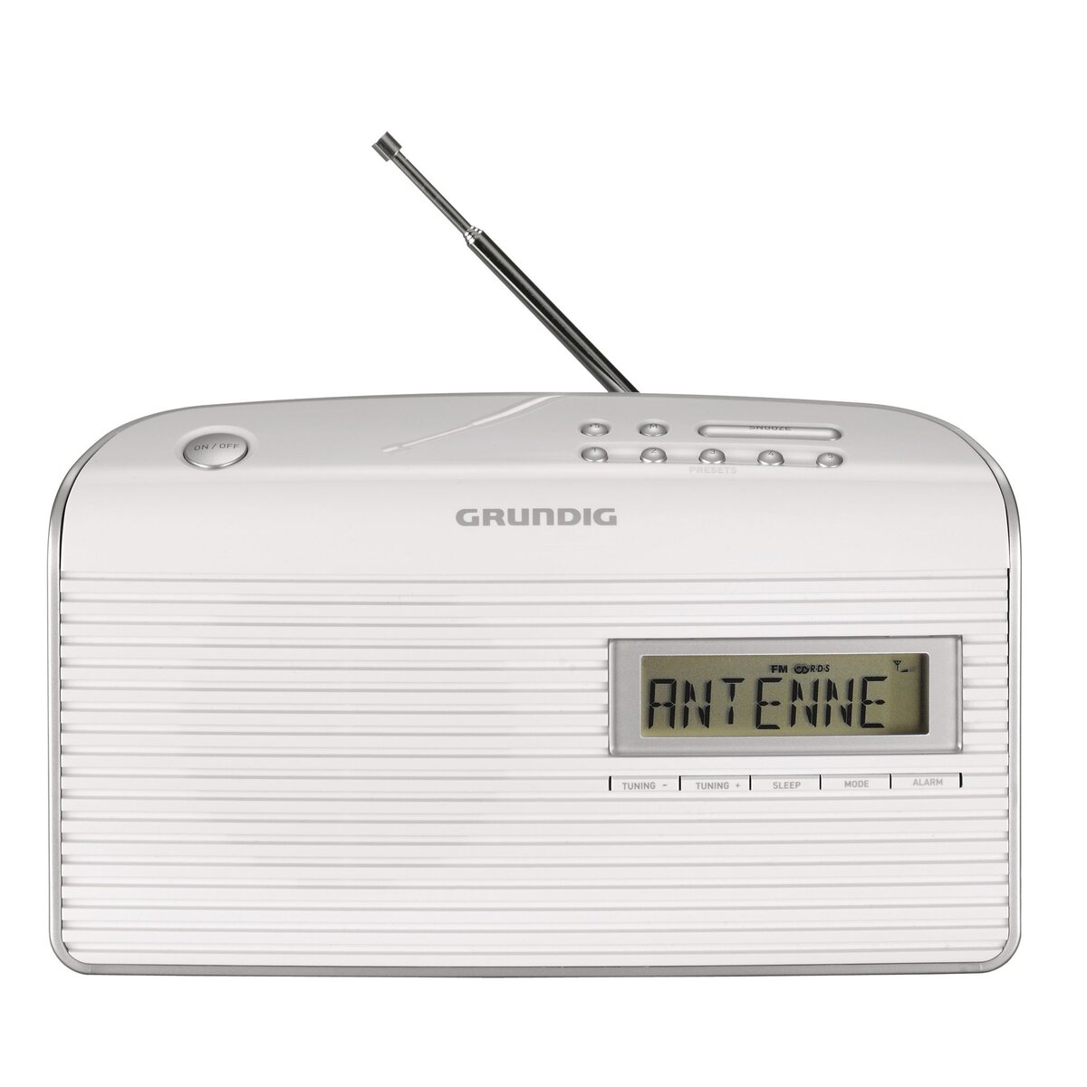 GRUNDIG Radio portable FM - Blanc - MUSIC 61