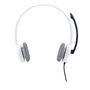 Voir la diapositive 5 : LOGITECH H150 - Blanc - Casque audio stéréo