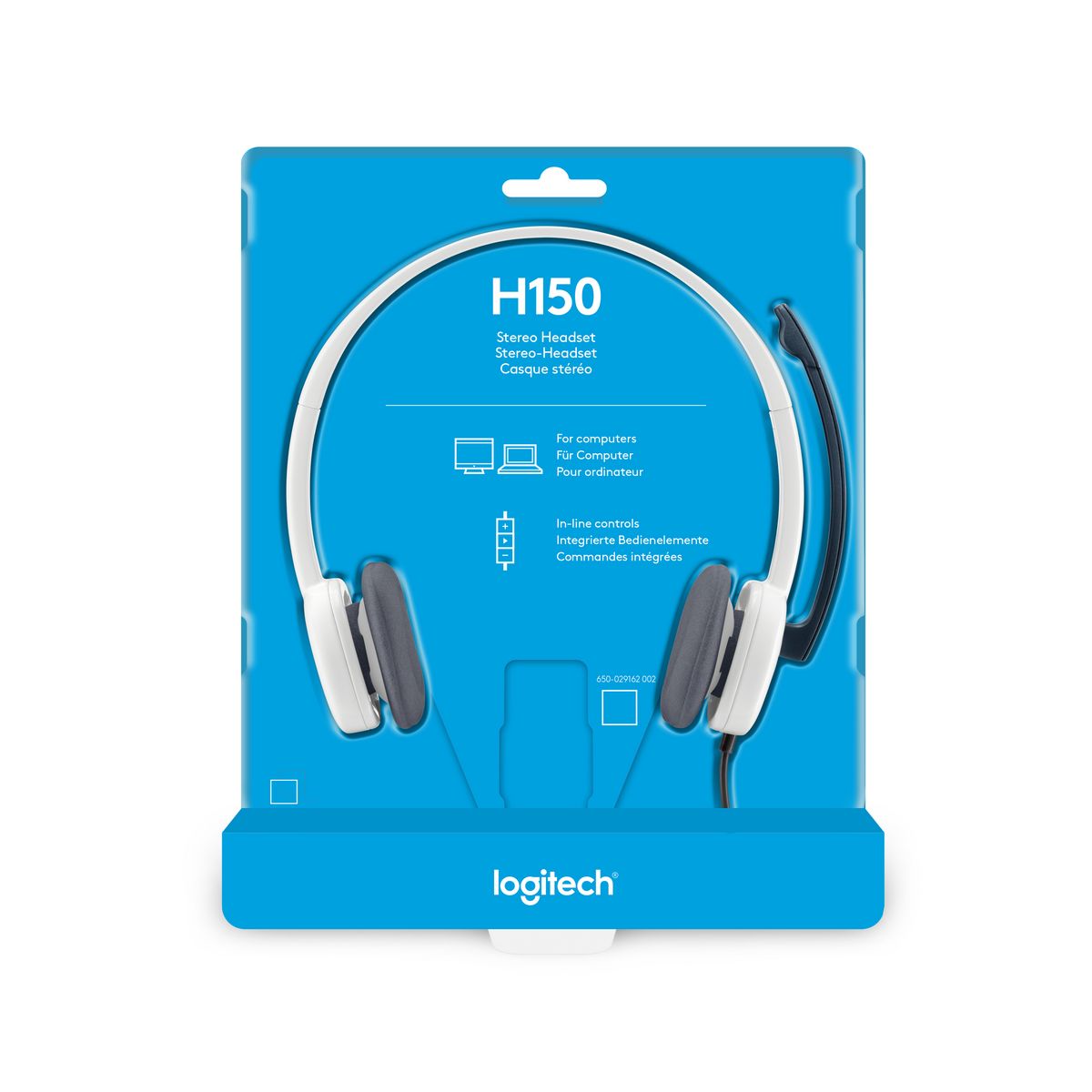 LOGITECH H150 - Blanc - Casque audio stéréo