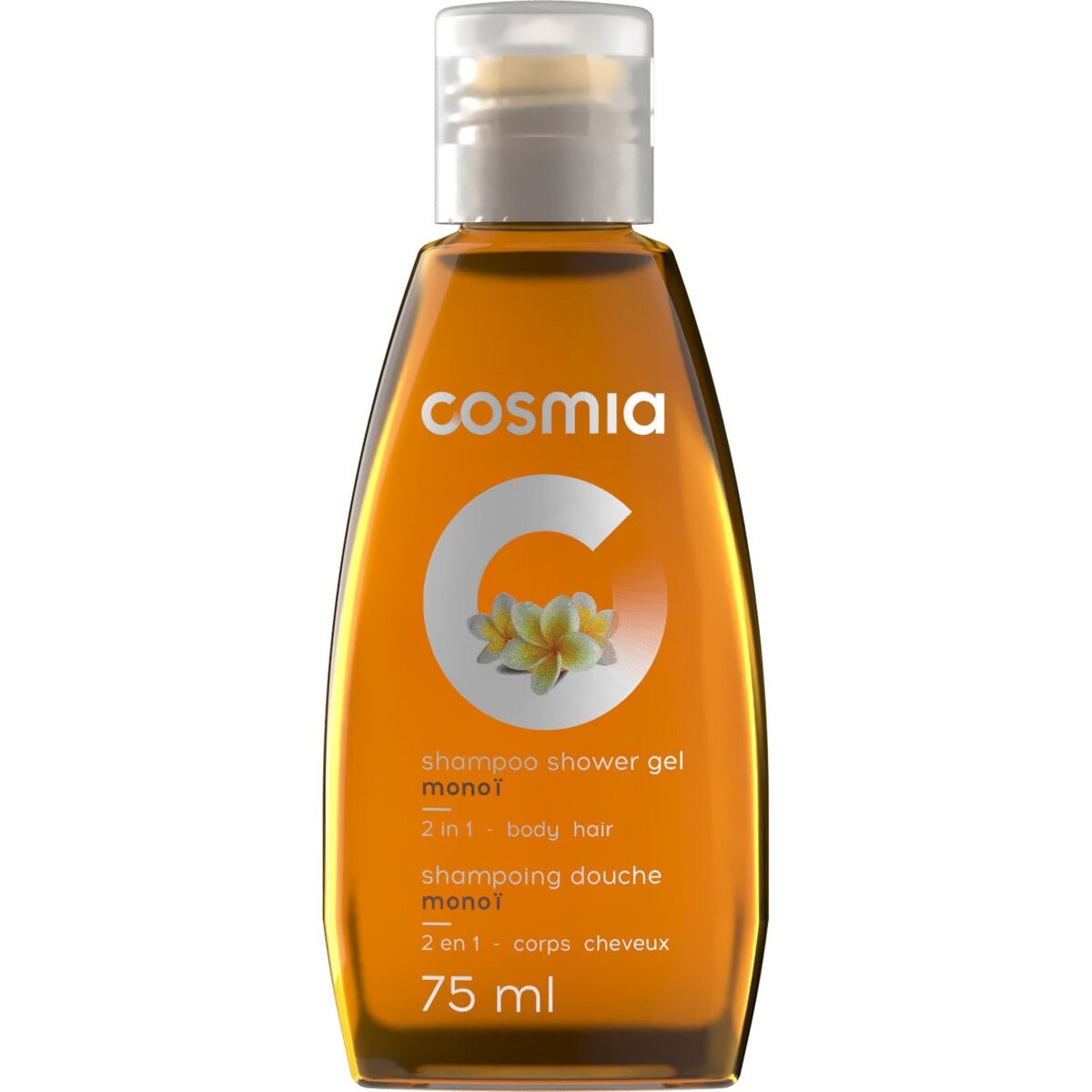 COSMIA Shampooing et gel douche au monoï 75ml