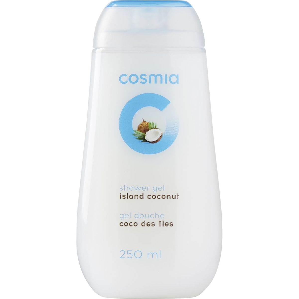 COSMIA BY AUCHAN Cosmia gel douche coco des îles 250ml
