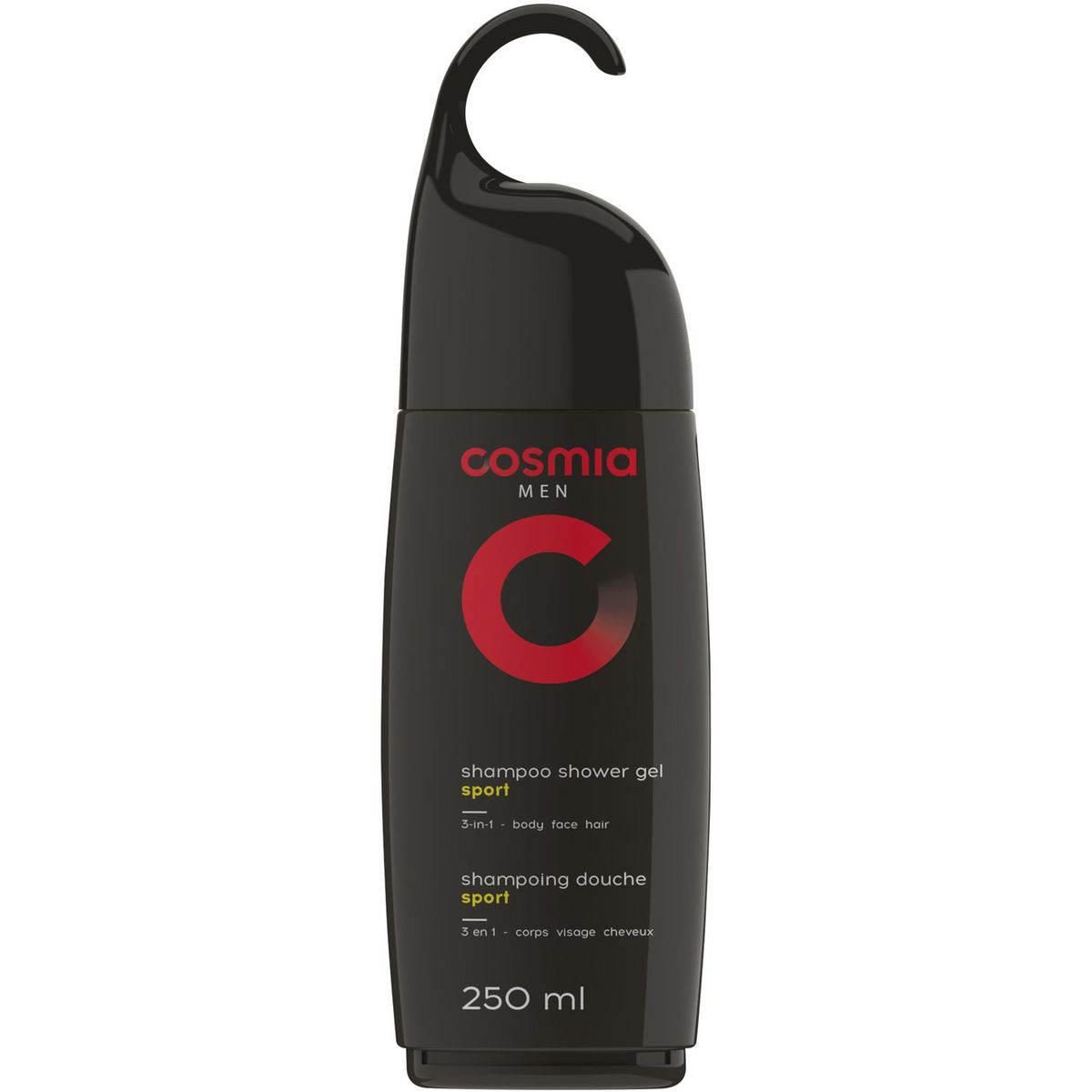 COSMIA Shampoing douche sport 3en1 250ml