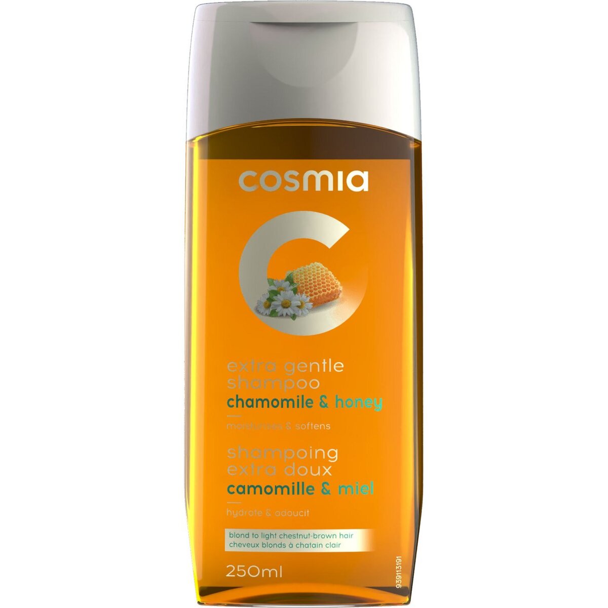 COSMIA Shampoing camomille & miel cheveux blonds à châtain clair 250ml