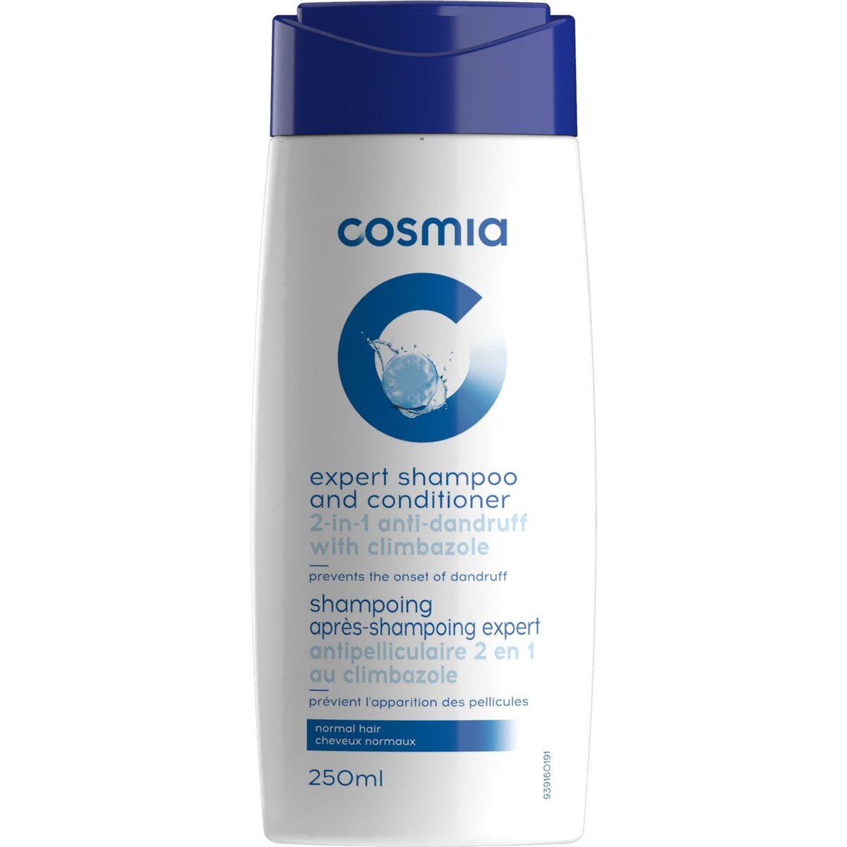 COSMIA Shampoing & après-shampoing expert cheveux normaux 250ml
