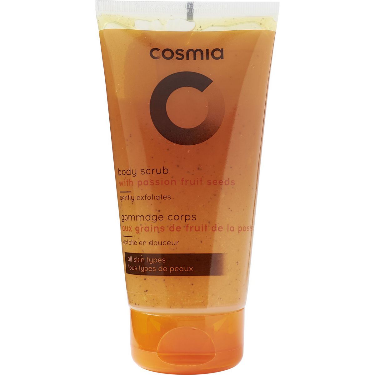 COSMIA Gommage corps aux grains de fruit de la passion tous types de peaux 150ml