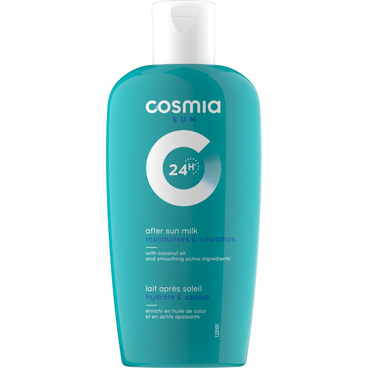 COSMIA Sun lait après soleil hydratant & apaisant à l'huile de coco 200ml
