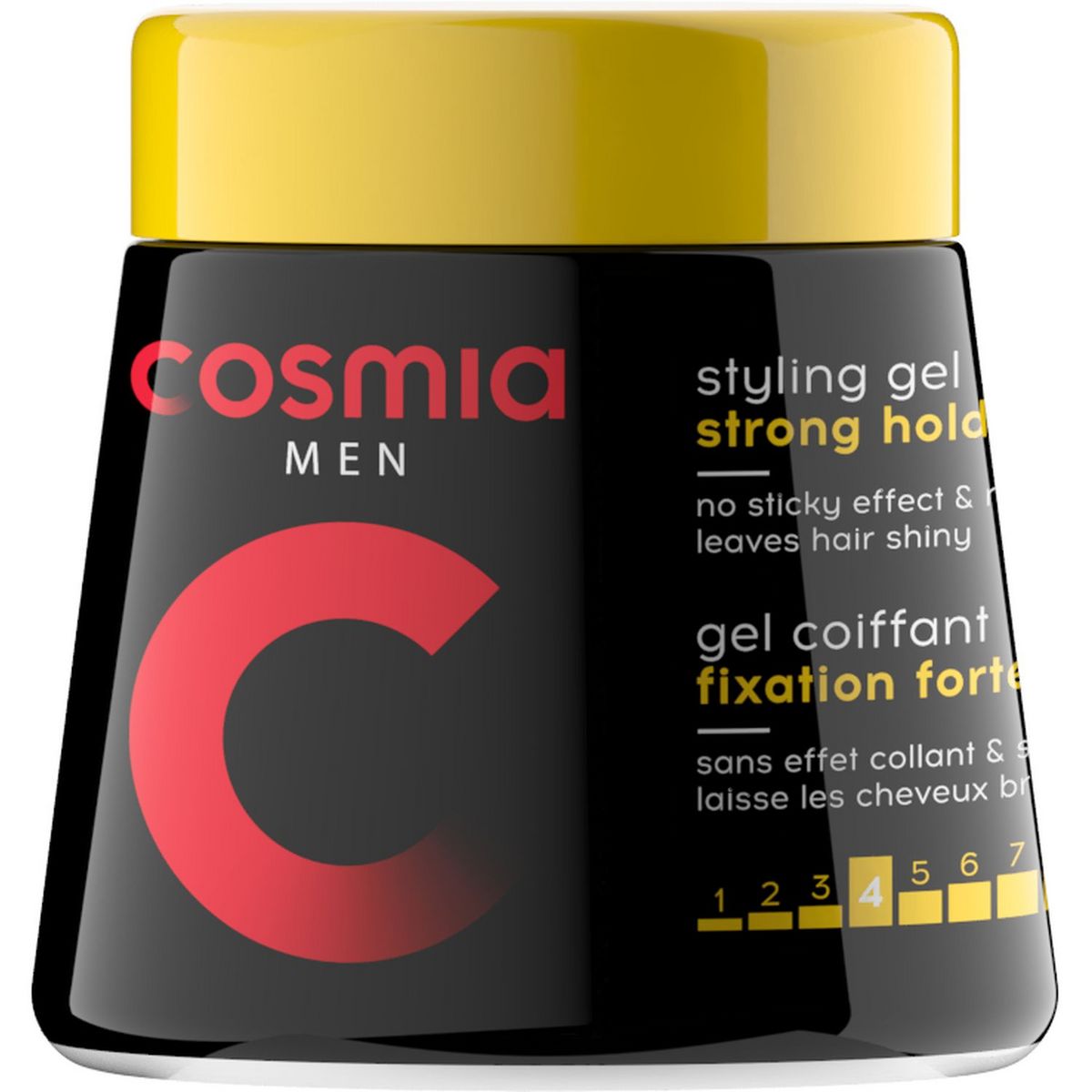COSMIA Gel coiffant fixation forte force 4 250ml
