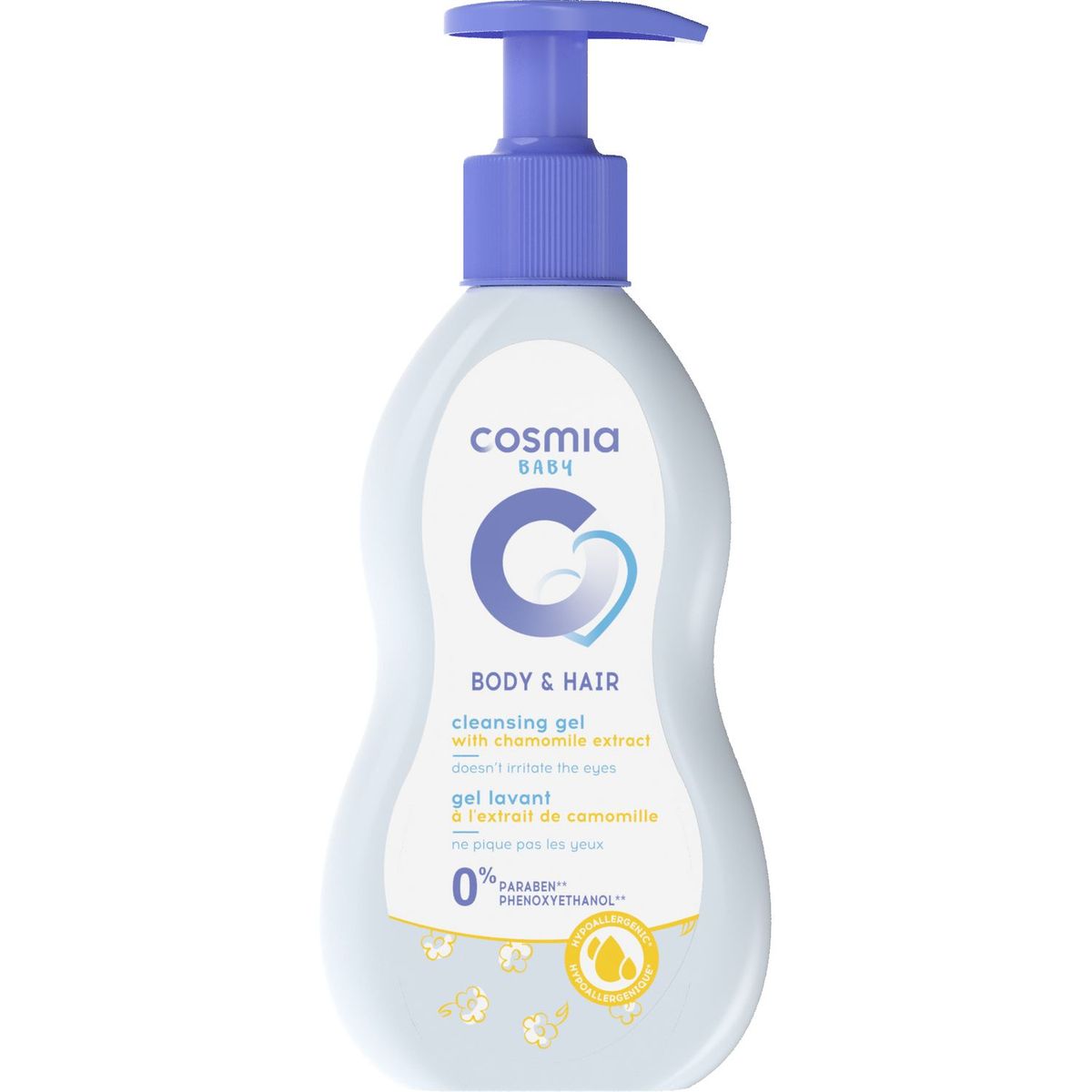 COSMIA BABY Shampoing à l'extrait de calendula 250ml
