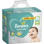Voir la diapositive 2 : PAMPERS Pampers Baby-dry couches taille 4+ (10-15kg) x76 76 couches
