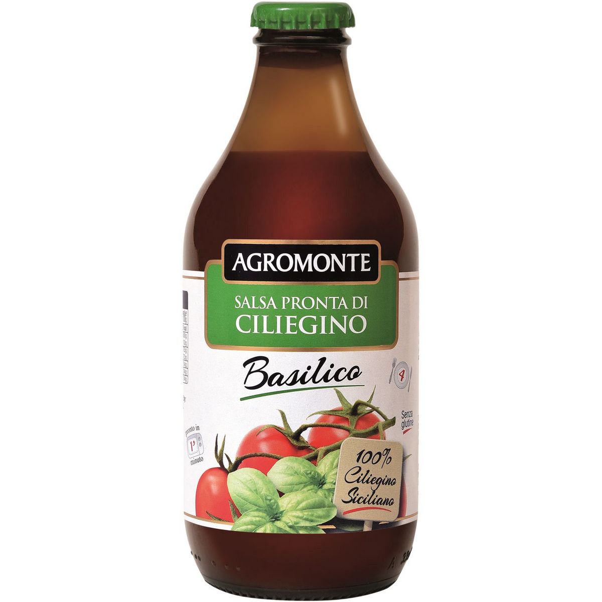 AGROMONTE Sauce tomate au basilic 330g