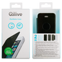 QILIVE Etui folio porte cartes pour Iphone 5 / Iphone 5S / Iphone SE - Noir et transparent