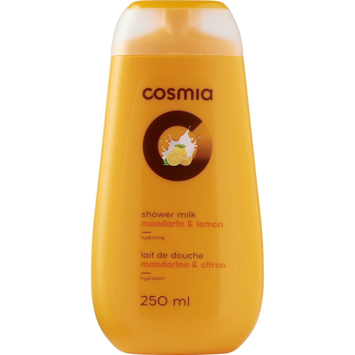 COSMIA Lait de douche mandarine et citron 250ml