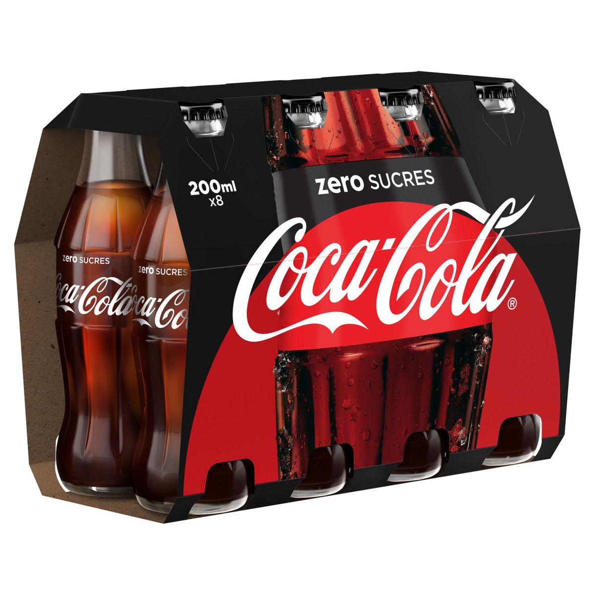 COCA-COLA Coca-Cola zéro sucre 8x20cl