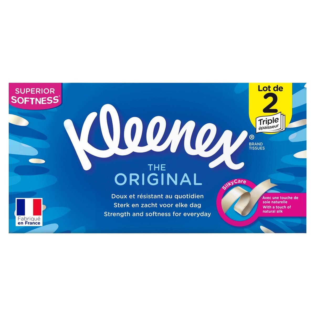KLEENEX Kleenex mouchoir original boite 2x88