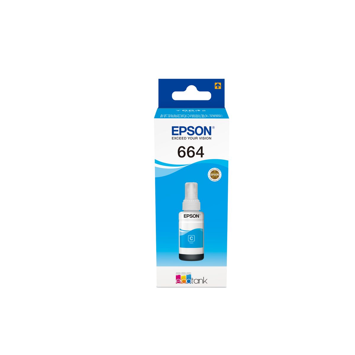 EPSON Bouteille d'encre Cyan T6642