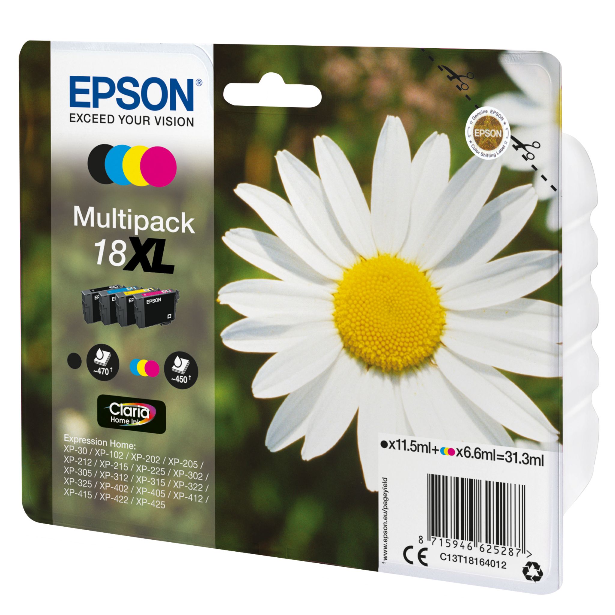 Voir la diapositive 3 : EPSON Cartouche 18XL