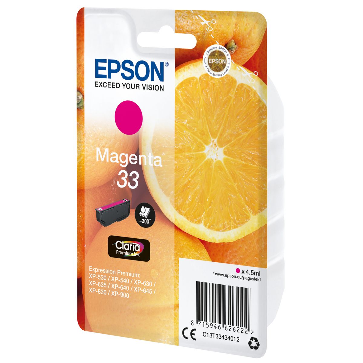 EPSON Cartouche d'encre T3343 - Magenta