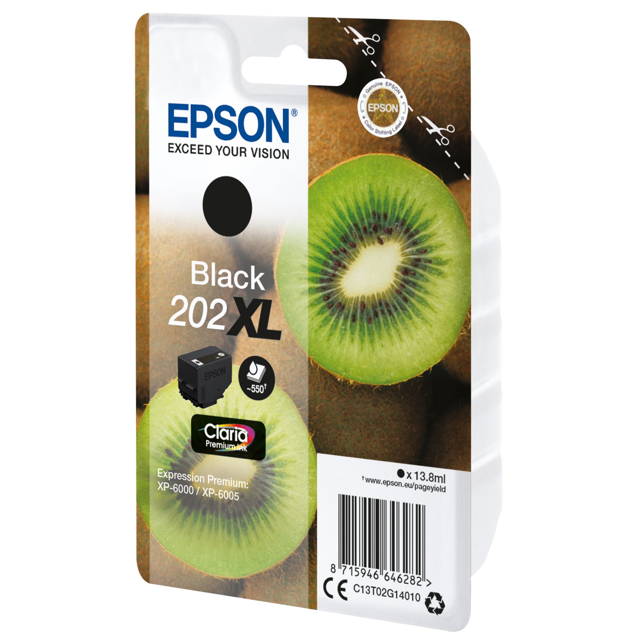 Voir la diapositive 3 : EPSON Cartouche d'encre Kiwi N202XL