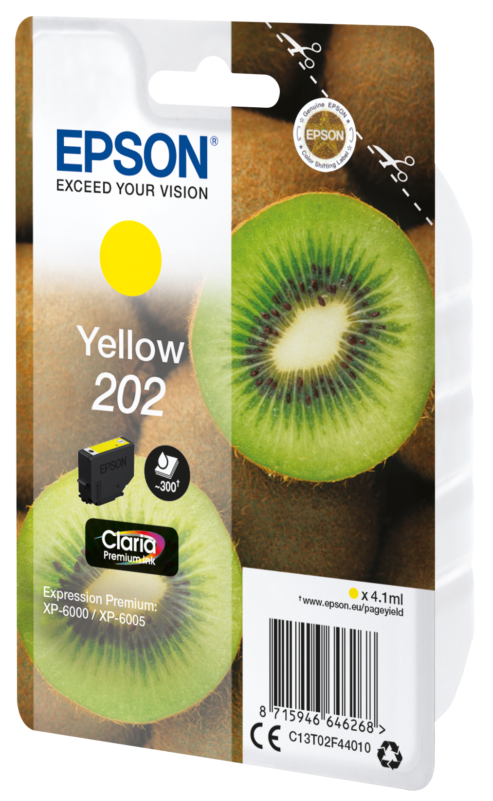 Voir la diapositive 2 : EPSON Cartouche d'encre Kiwi N202