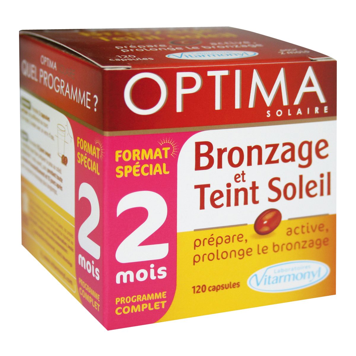 VITARMONYL Vitamornyl bronzage et teint soleil 2x60capsules 58g